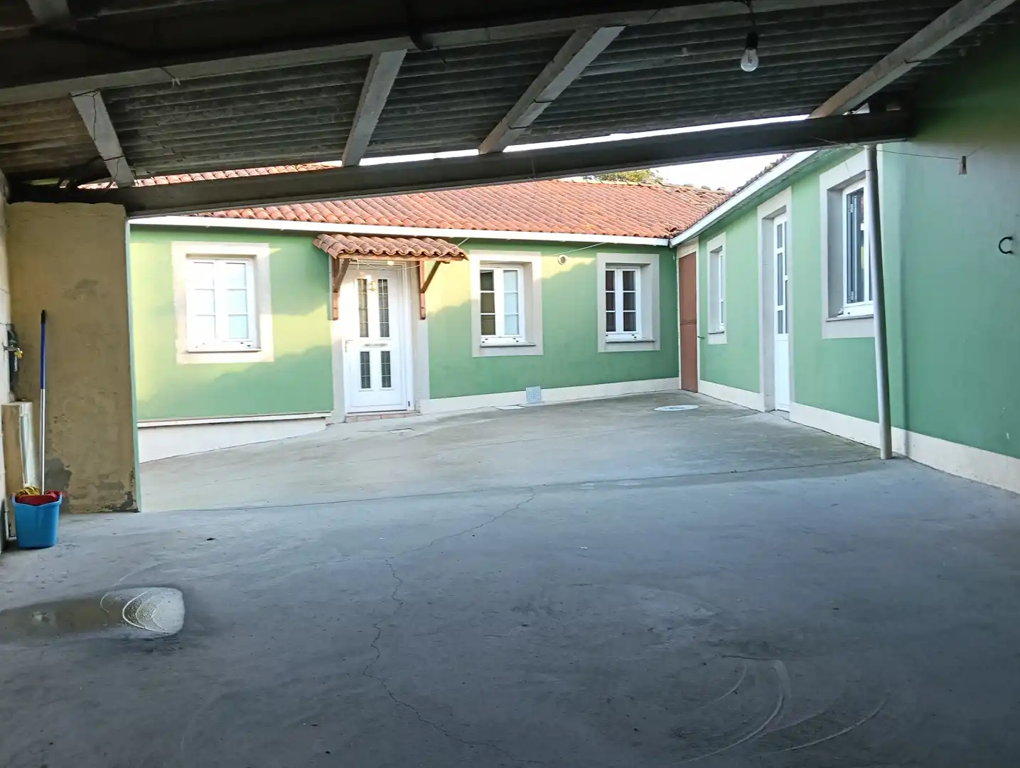 Vista exterior de Casa o chalet en venta en Vilasantar con Calefacción y Trastero