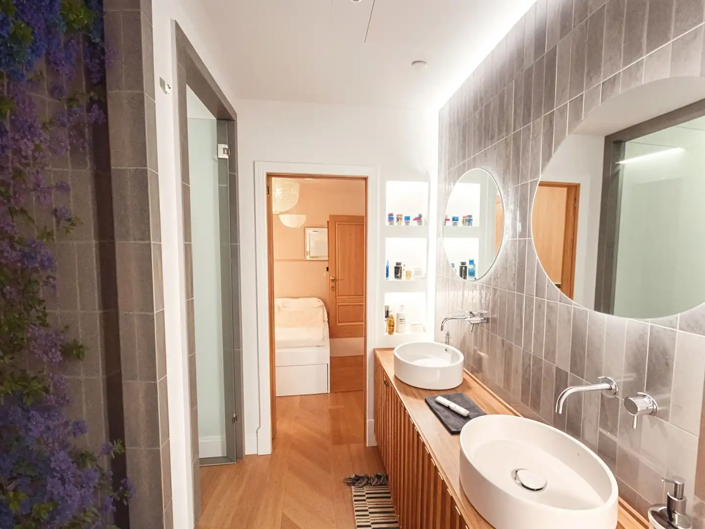 Badezimmer von Dachboden zum Verkauf in  Palma de Mallorca mit Klimaanlage, Heizung und Terrasse