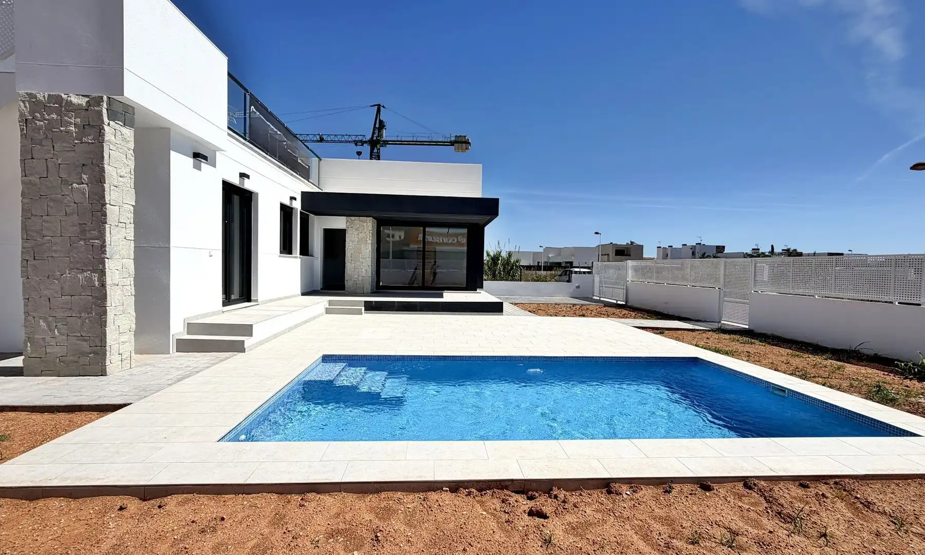 Piscina de Casa o chalet en venta en Els Poblets con Aire acondicionado, Calefacción y Jardín privado