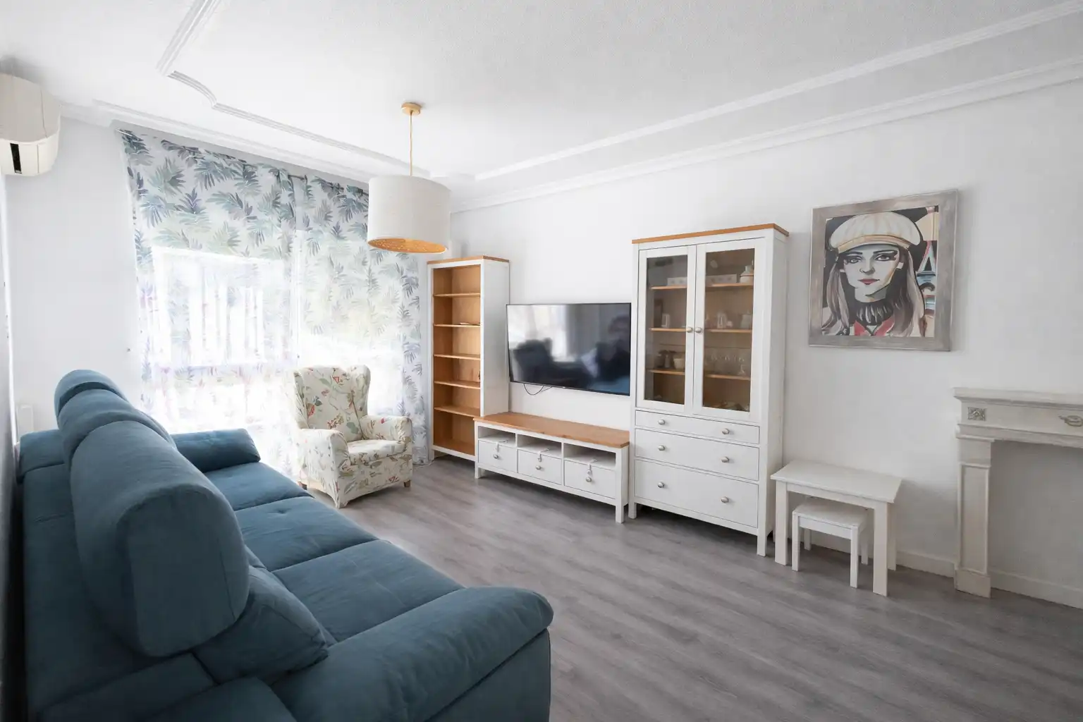 Sala de estar de Casa adosada en venta en Cartagena con Aire acondicionado, Calefacción y Jardín privado