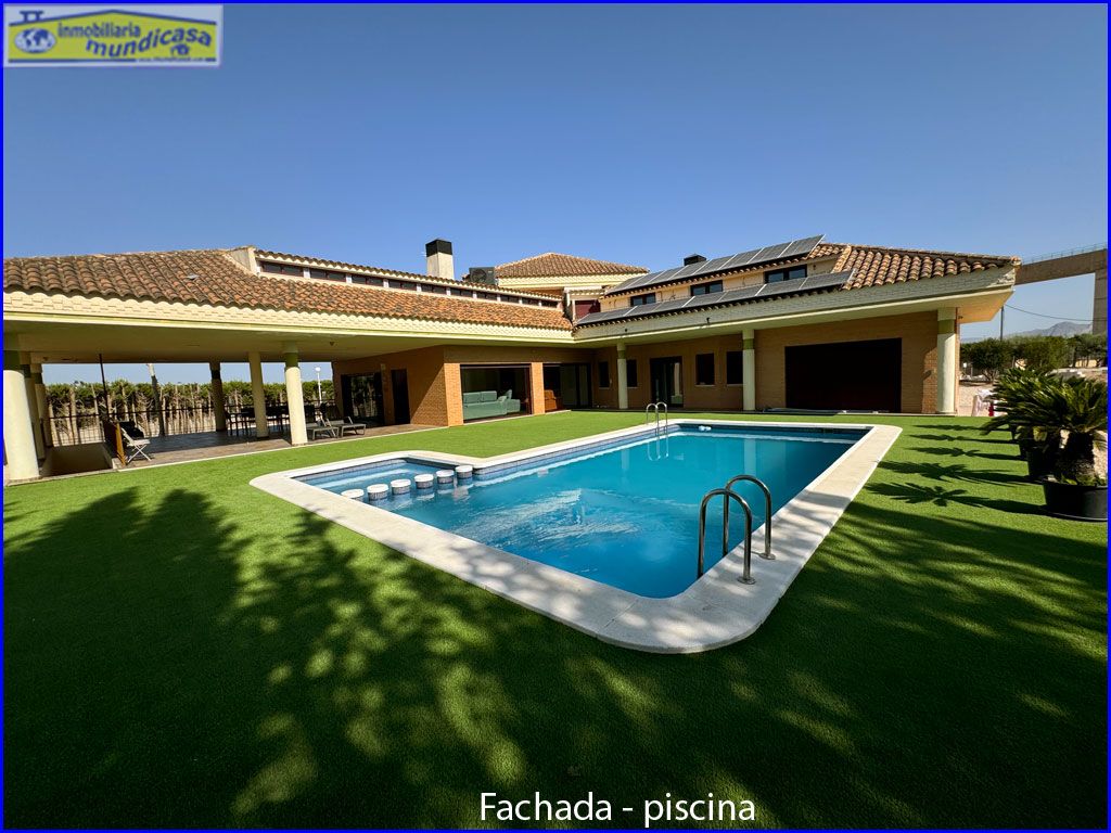 Piscina de Casa o xalet en venda en Santomera amb Jardí privat, Terrassa i Piscina