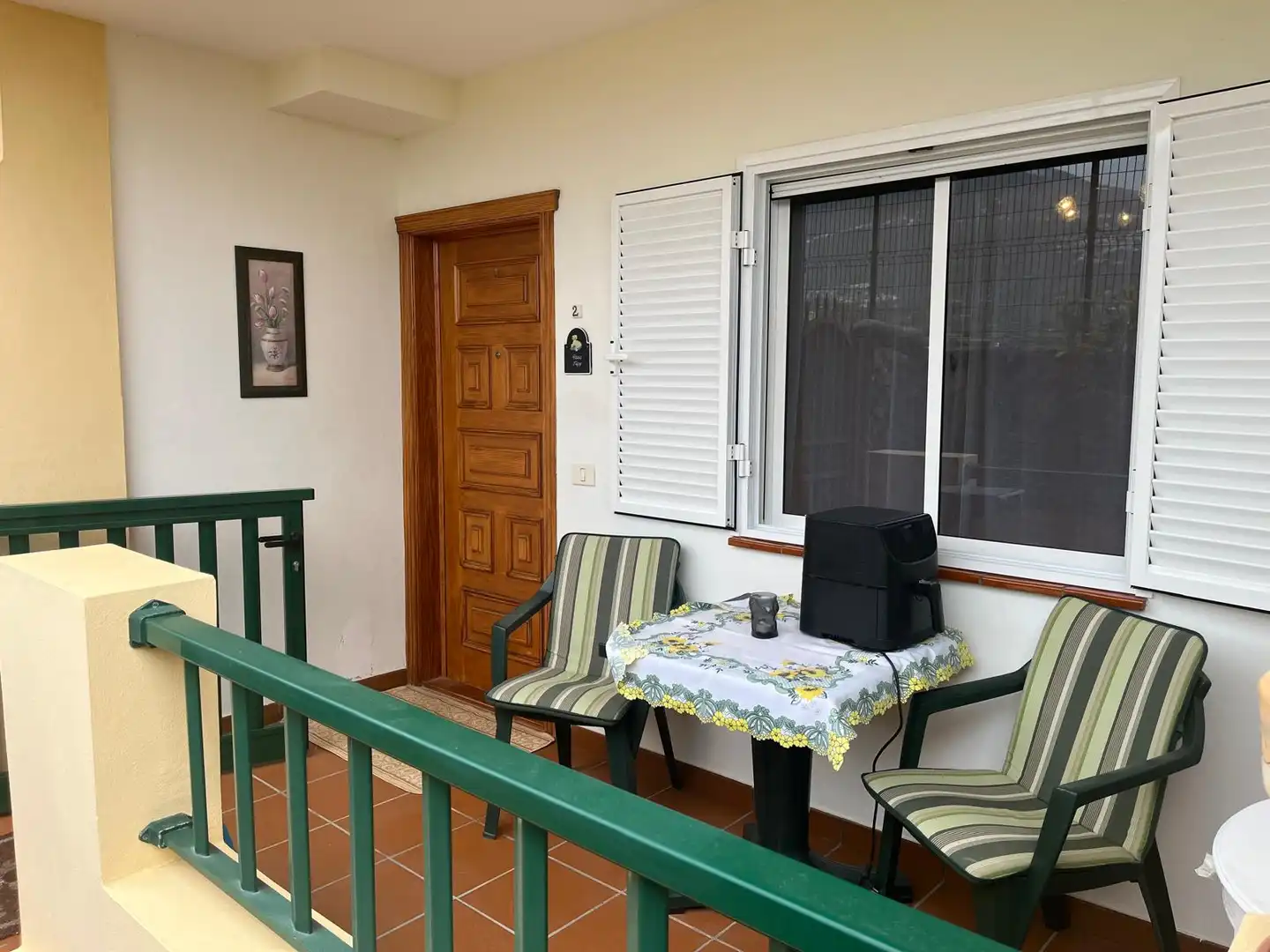 Terraza de Piso de alquiler en Puerto de la Cruz con Amueblado