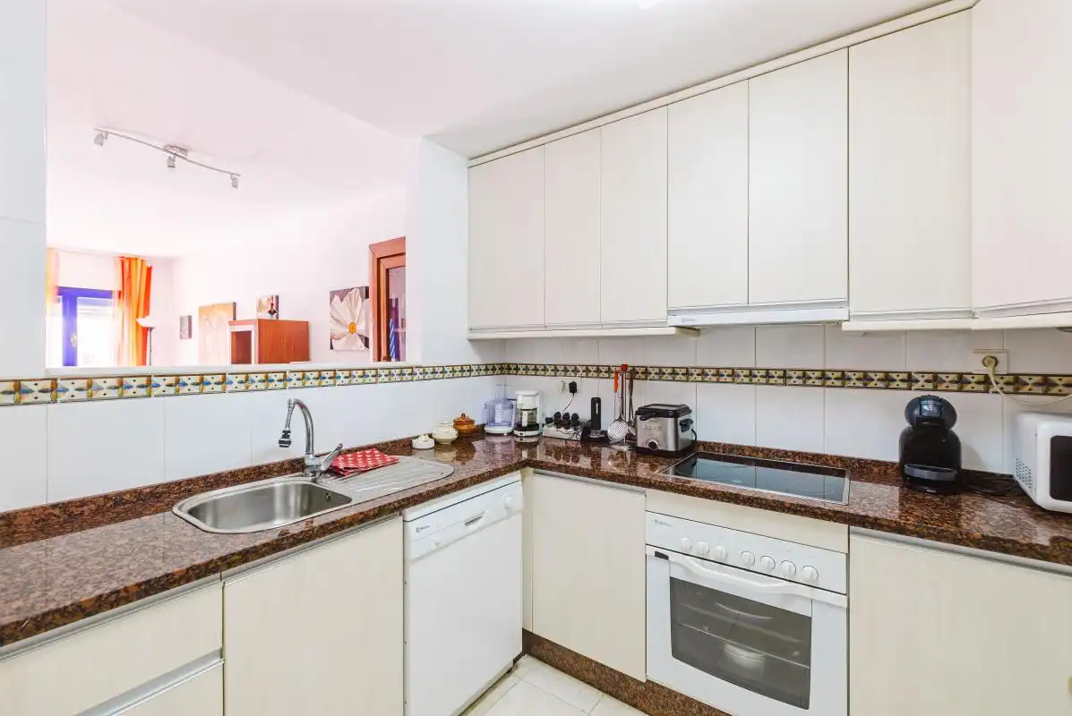 Kitchen of Flat for sale in Manilva  with Air Conditioner, Heating and Terrace