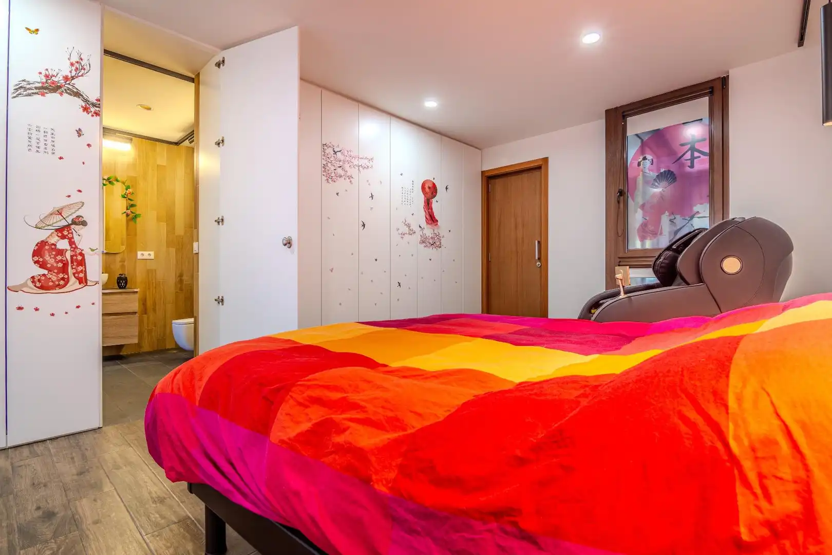 Bedroom of Flat for sale in Reinosa  with Heating, Furnished and Balcony