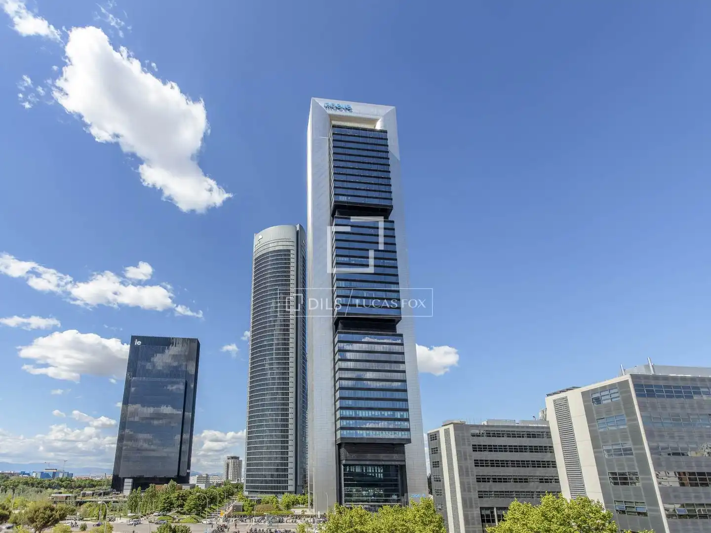 Exterior view of Flat for rent in Madrid  with Air Conditioner and Furnished
