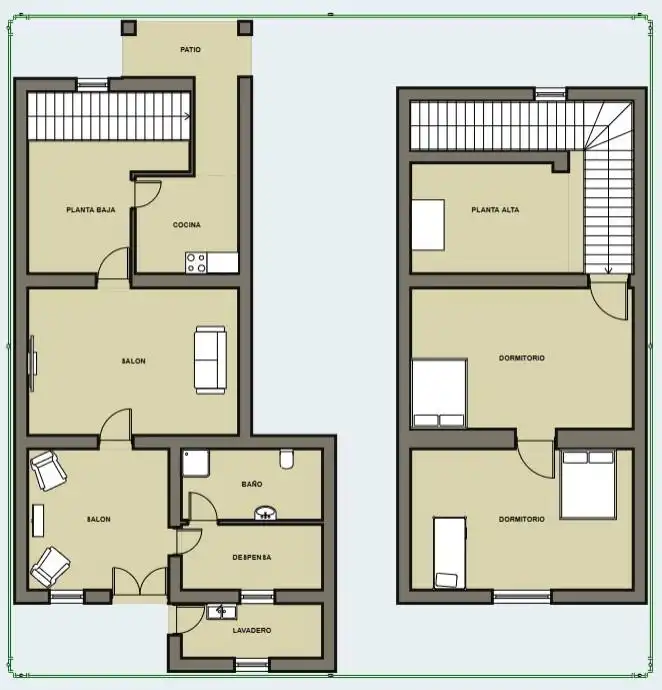 Casa adosada en venta en Escúzar