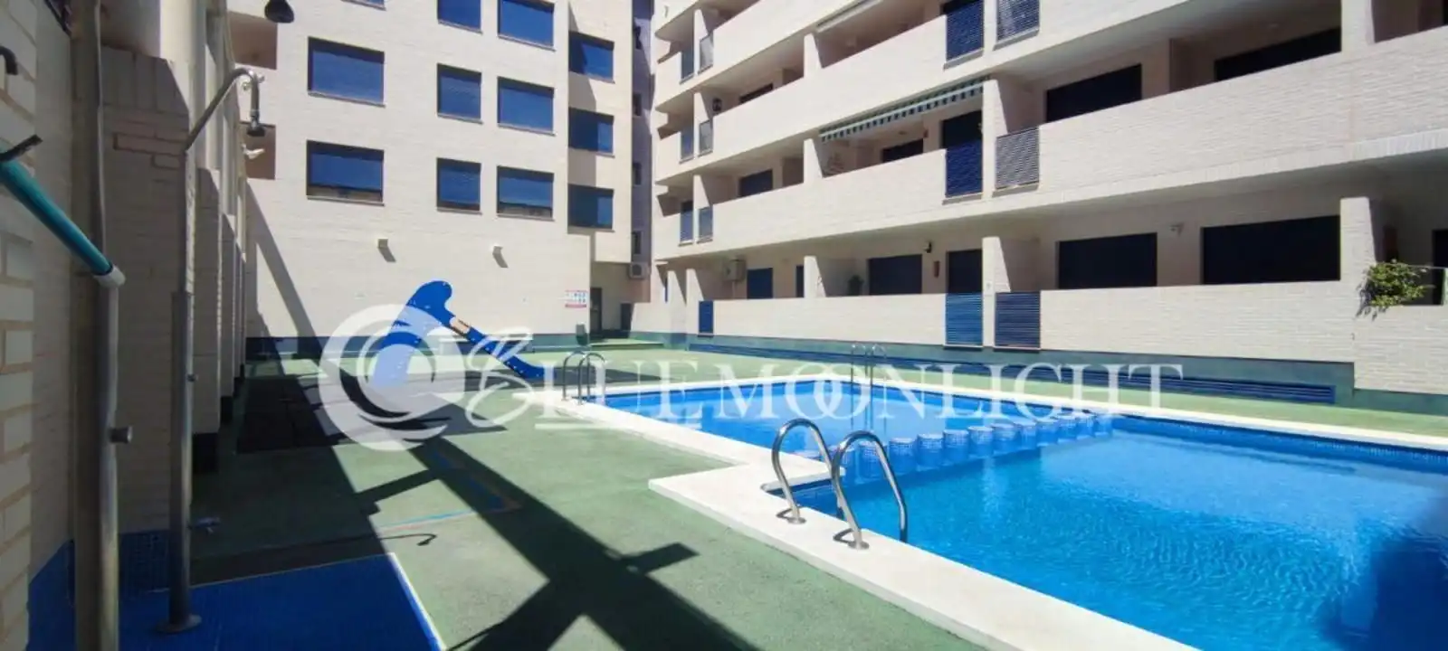 Schwimmbecken von Wohnung zum Verkauf in Peñíscola / Peníscola mit Klimaanlage, Heizung und Terrasse
