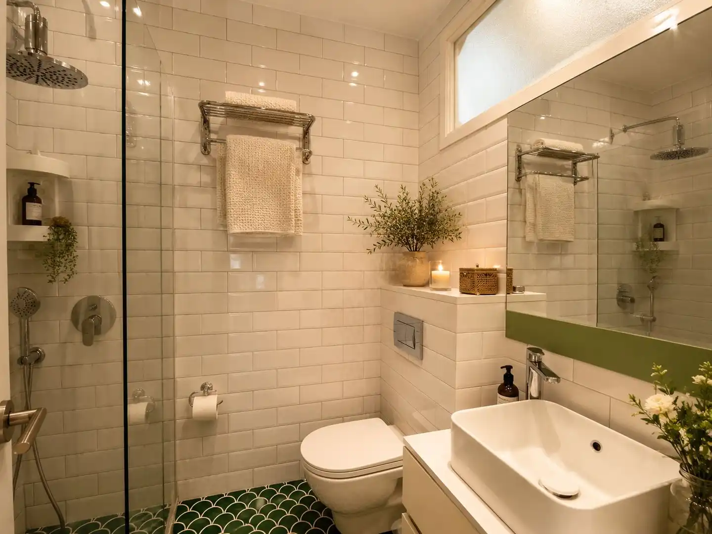Badezimmer von Wohnung zur Miete in Estepona mit Klimaanlage, Terrasse und Möbliert