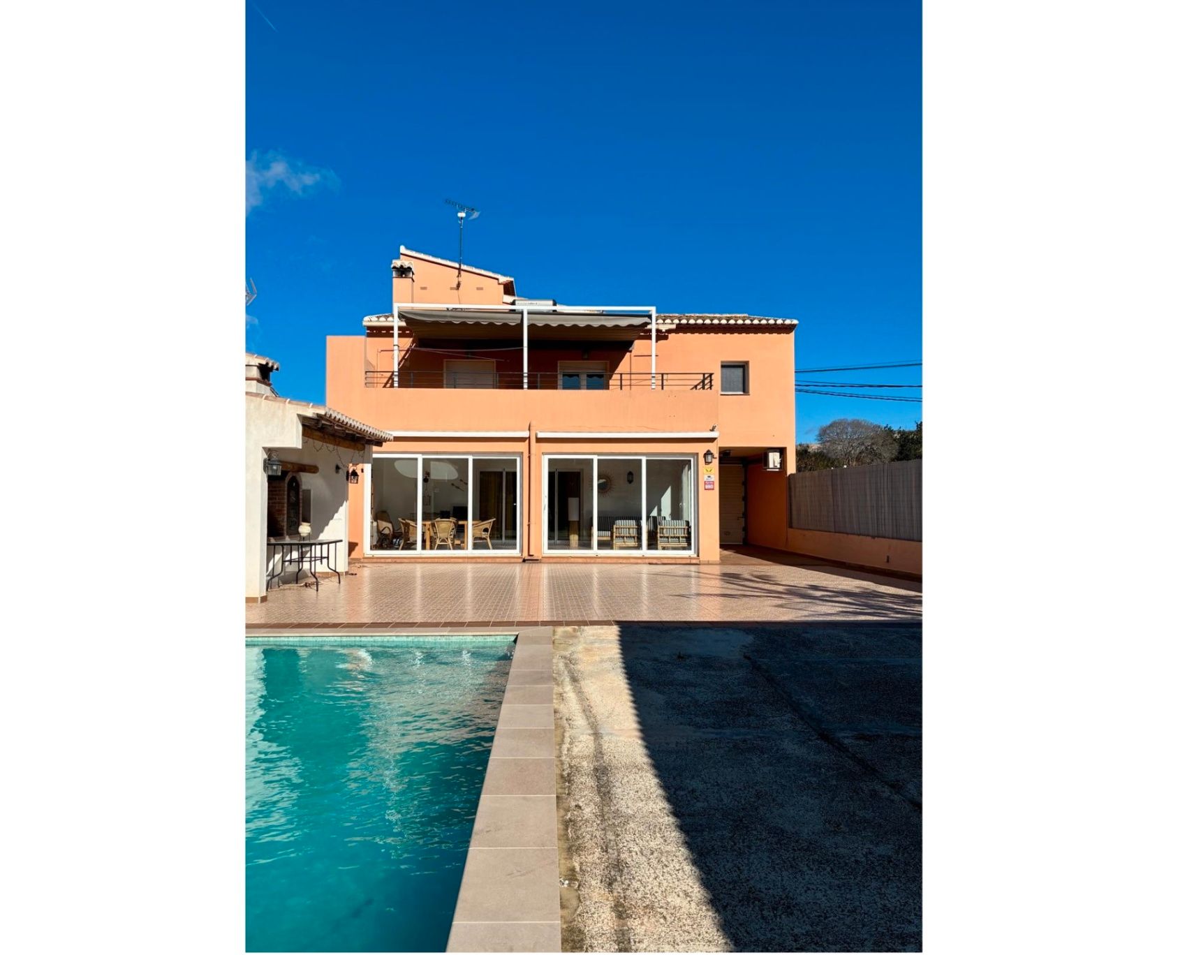 Exterior view of House or chalet to rent in Gata de Gorgos  with Air Conditioner, Heating and Terrace