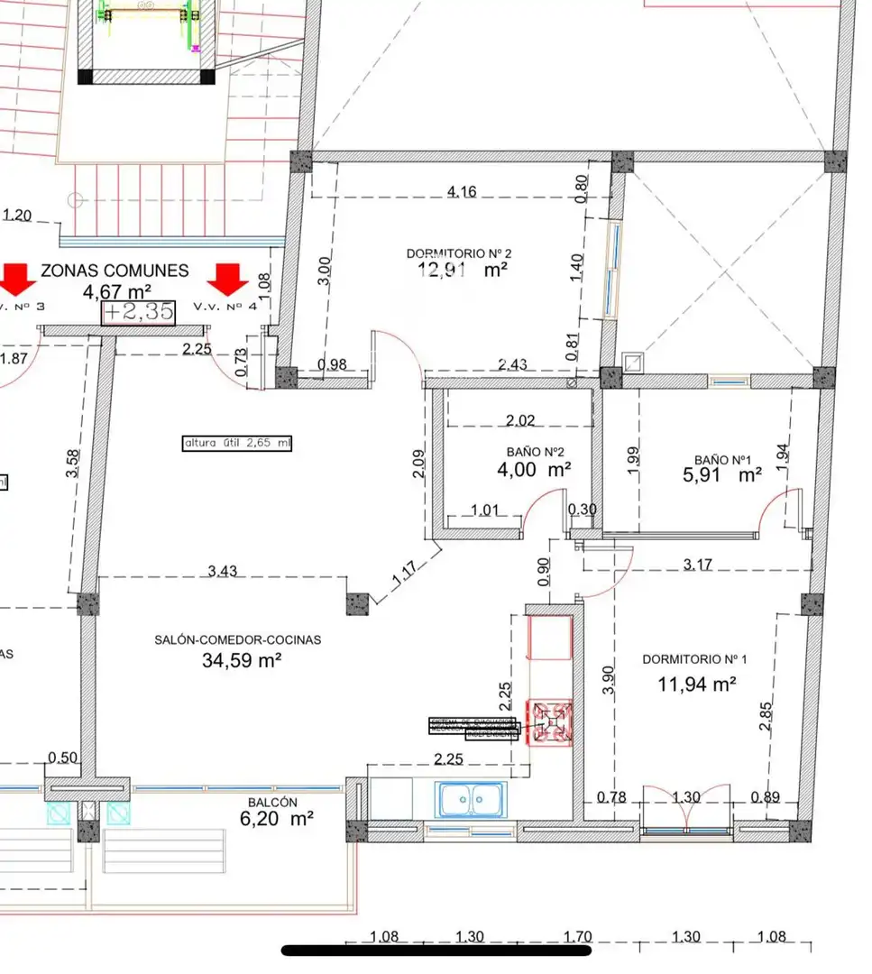 Appartement compact avec ascenseur à vendre à CALLE JOSE ESPRONCEDA, 10, imagen 13