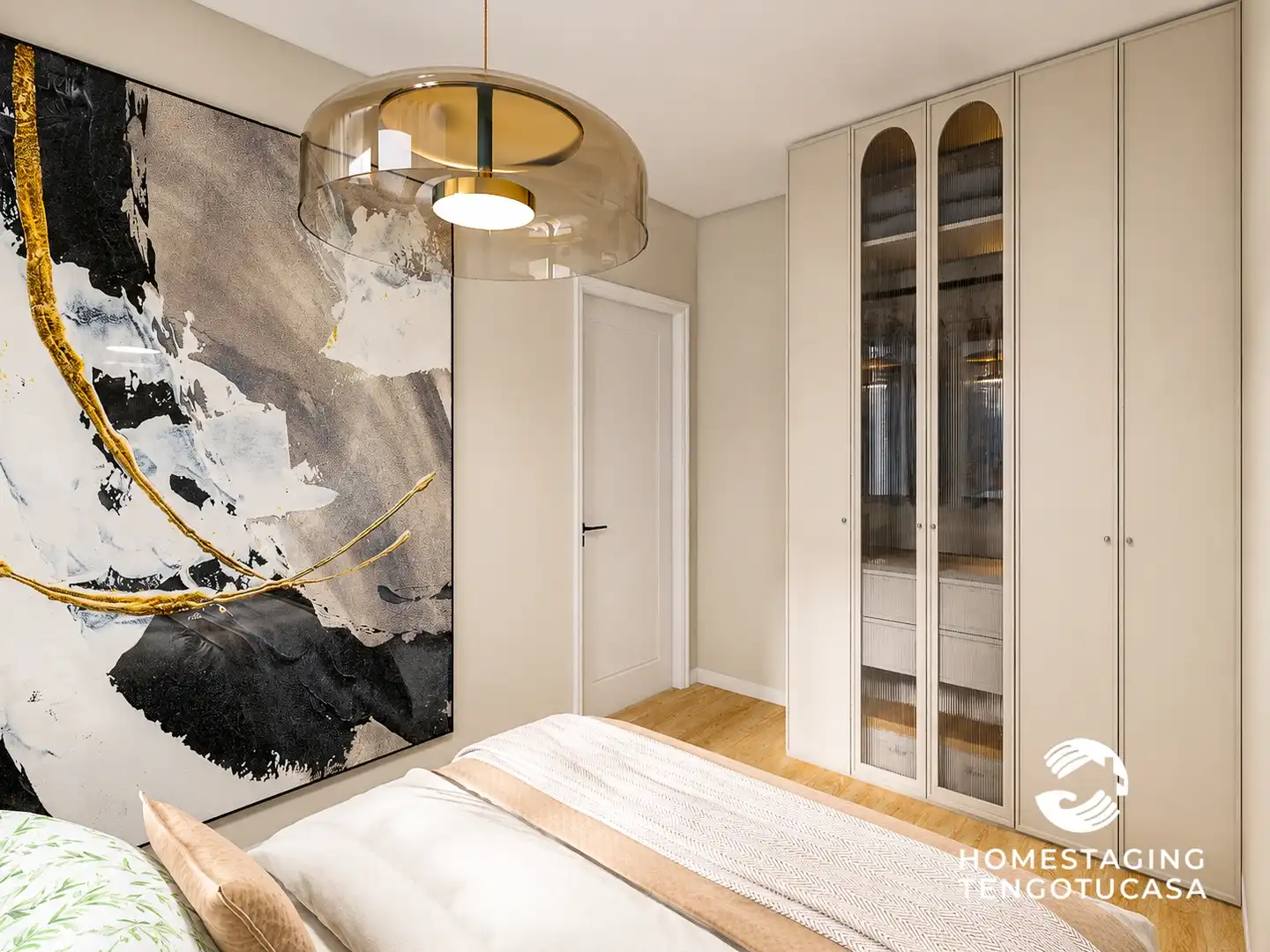 Bedroom of Flat for sale in Madrid  with Air Conditioner, Heating and Terrace