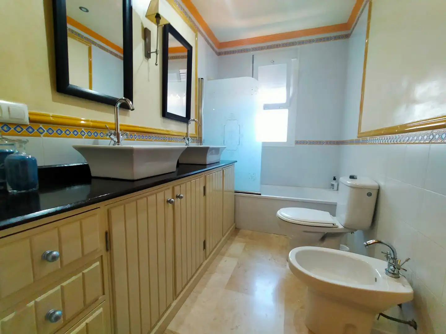 Baño de Casa o chalet en venta en Jerez de la Frontera con Aire acondicionado, Jardín privado y Piscina