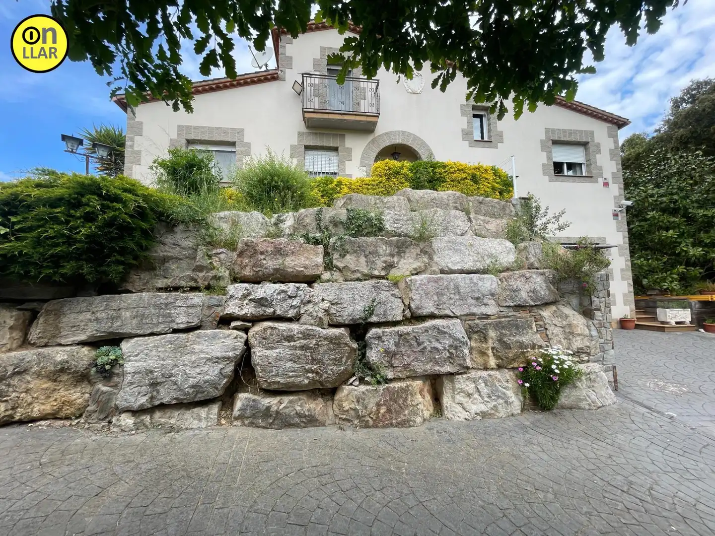 Vista exterior de Casa o chalet en venta en L'Ametlla del Vallès con Calefacción, Jardín privado y Terraza