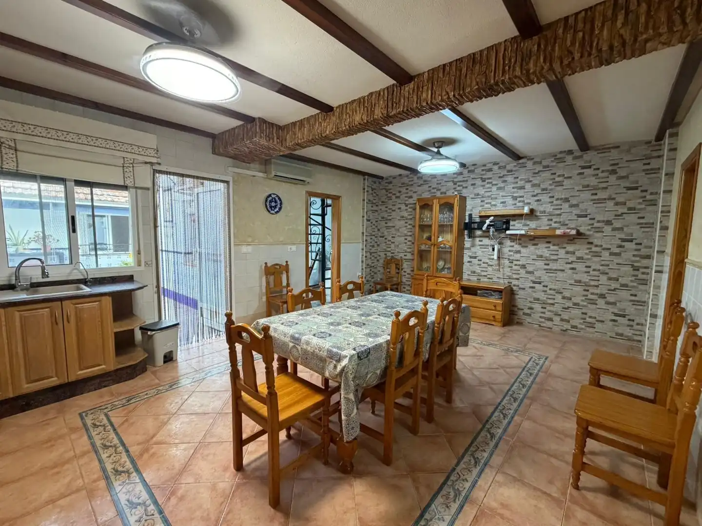 Menjador de Casa o xalet en venda en Almoradí amb Aire condicionat, Terrassa i Traster