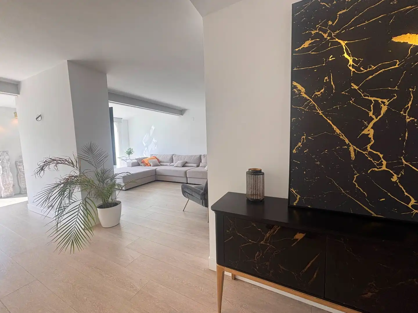 Sala de estar de Casa o chalet en venta en Rivas-Vaciamadrid con Aire acondicionado, Calefacción y Jardín privado
