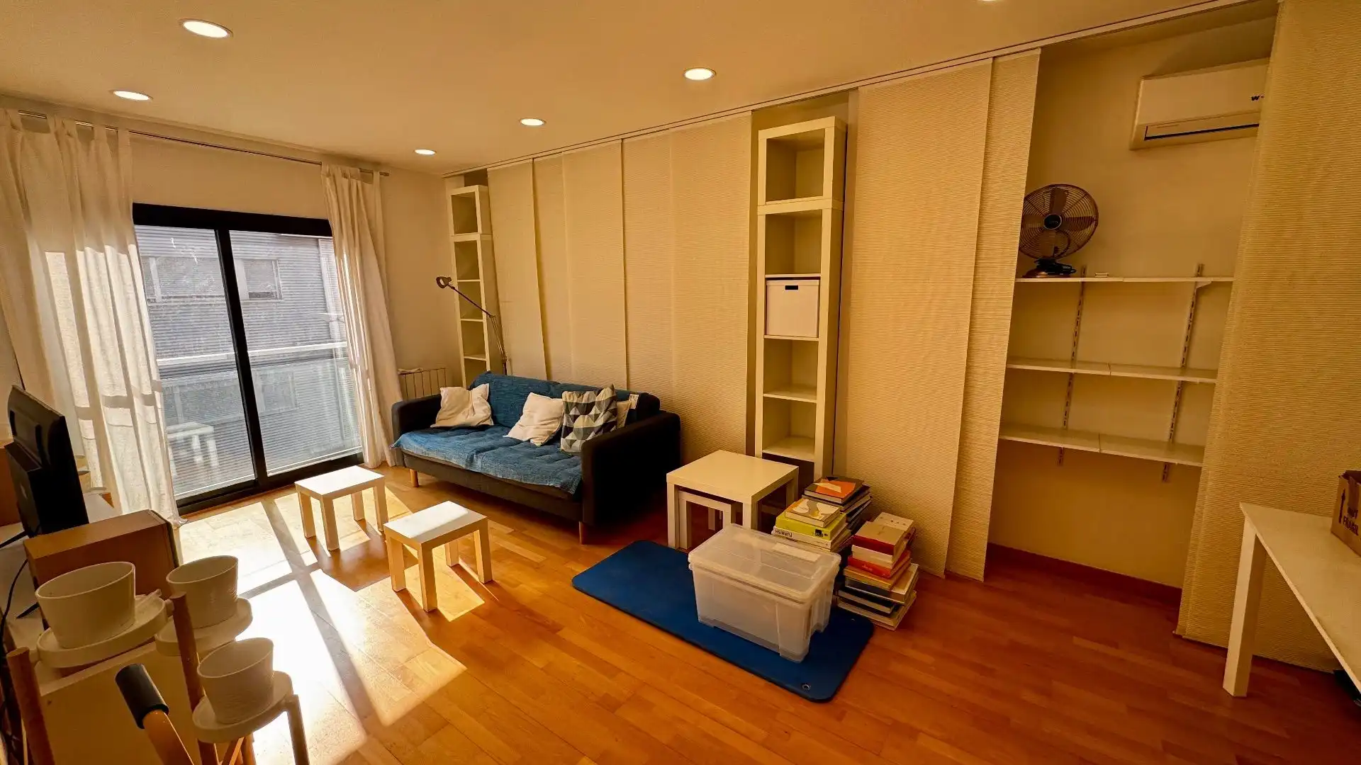 Sala de estar de Piso en venta en Sabadell con Aire acondicionado, Calefacción y Terraza