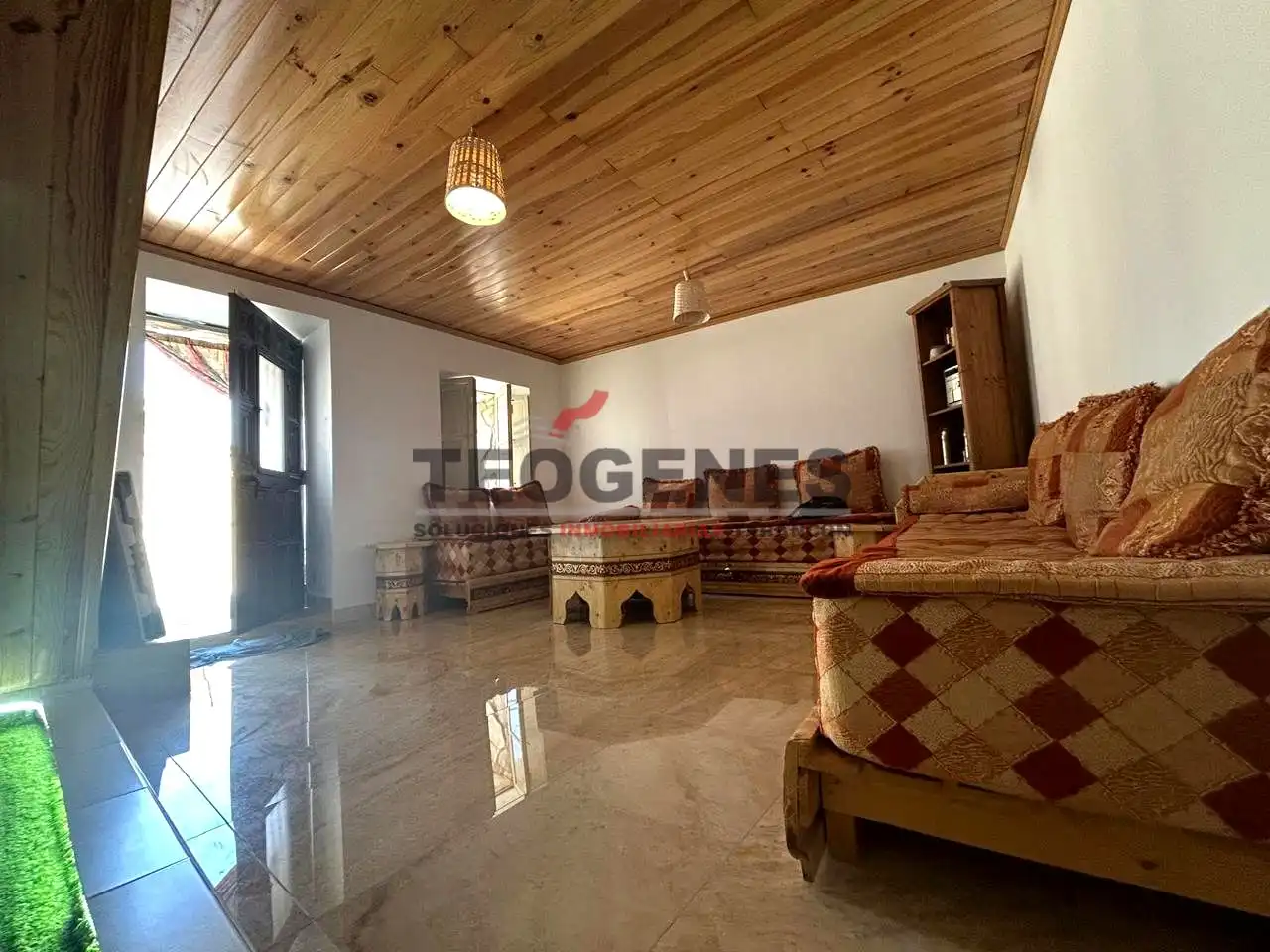 Sala de estar de Casa o chalet en venta en Alcázar del Rey con Amueblado
