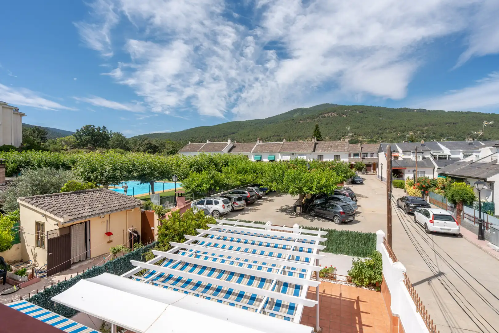 Exterior view of Detached homes for sale in El Tiemblo   with Heating, Terrace and Community pool