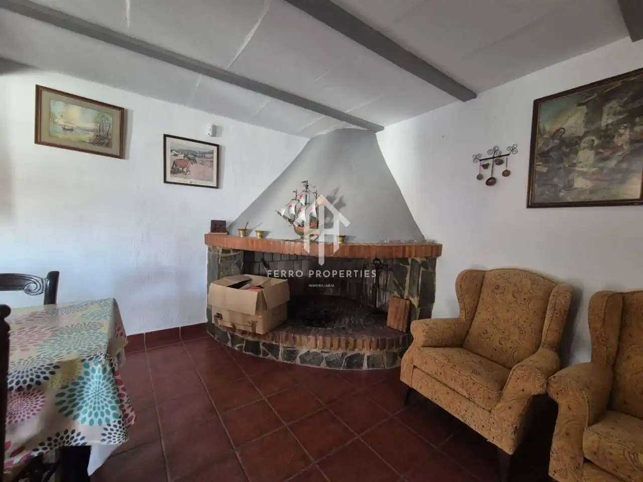 Sala d'estar de Casa o xalet en venda en Loja amb Terrassa, Piscina i Moblat