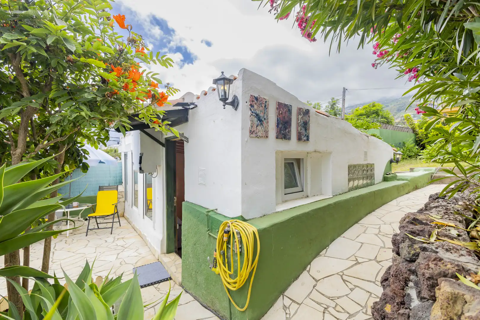 Vista exterior de Casa o chalet en venta en La Orotava con Jardín privado, Terraza y Trastero