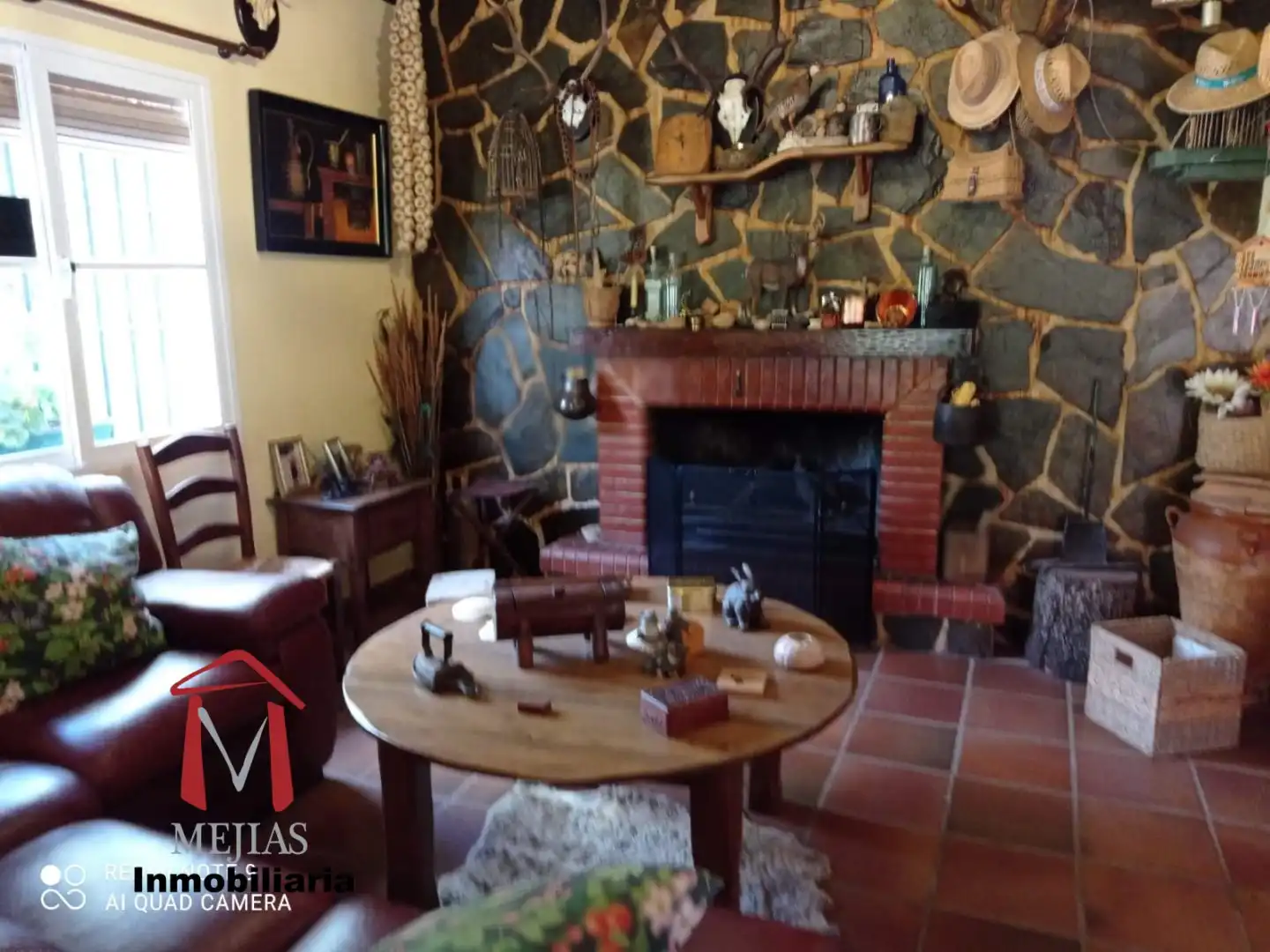 Sala de estar de Finca rústica en venta en Antequera con Terraza, Trastero y Piscina