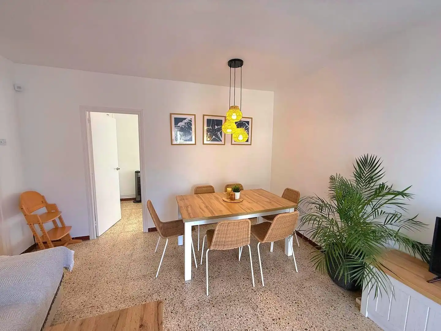 Menjador de Apartament en venda en Calafell amb Aire condicionat, Calefacció i Terrassa