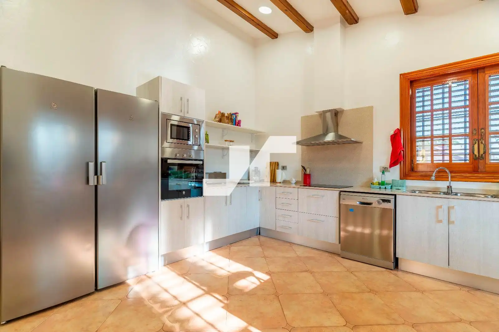 Cuina de Casa o xalet en venda en Benicasim / Benicàssim amb Aire condicionat, Calefacció i Jardí privat