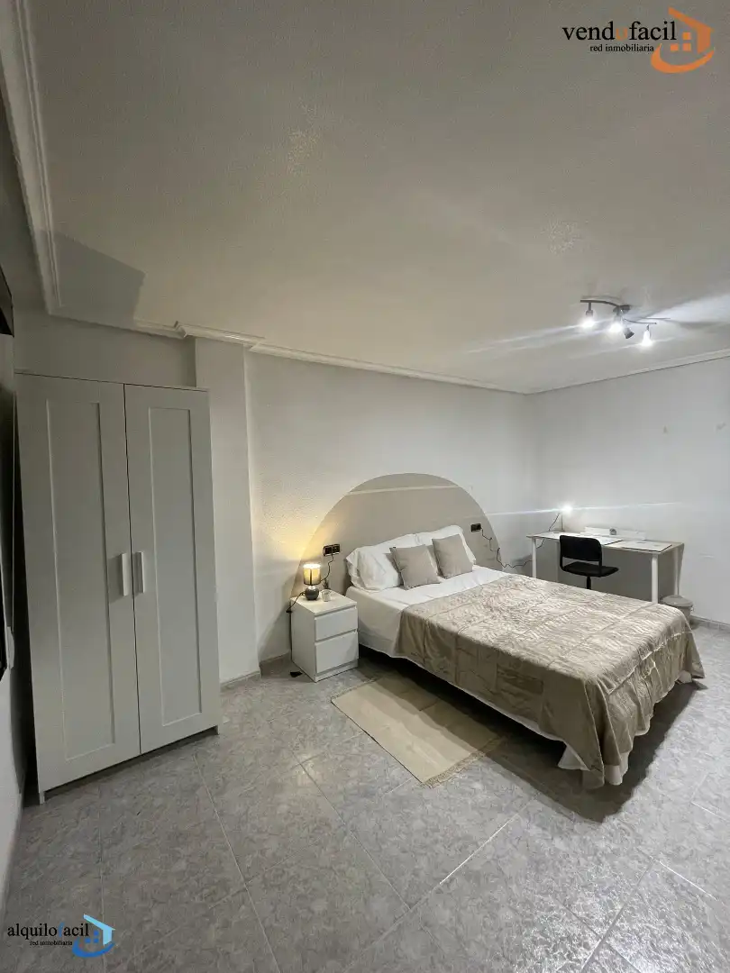 Bedroom of Flat for sale in Murcia  with Air Conditioner, Heating and Furnished