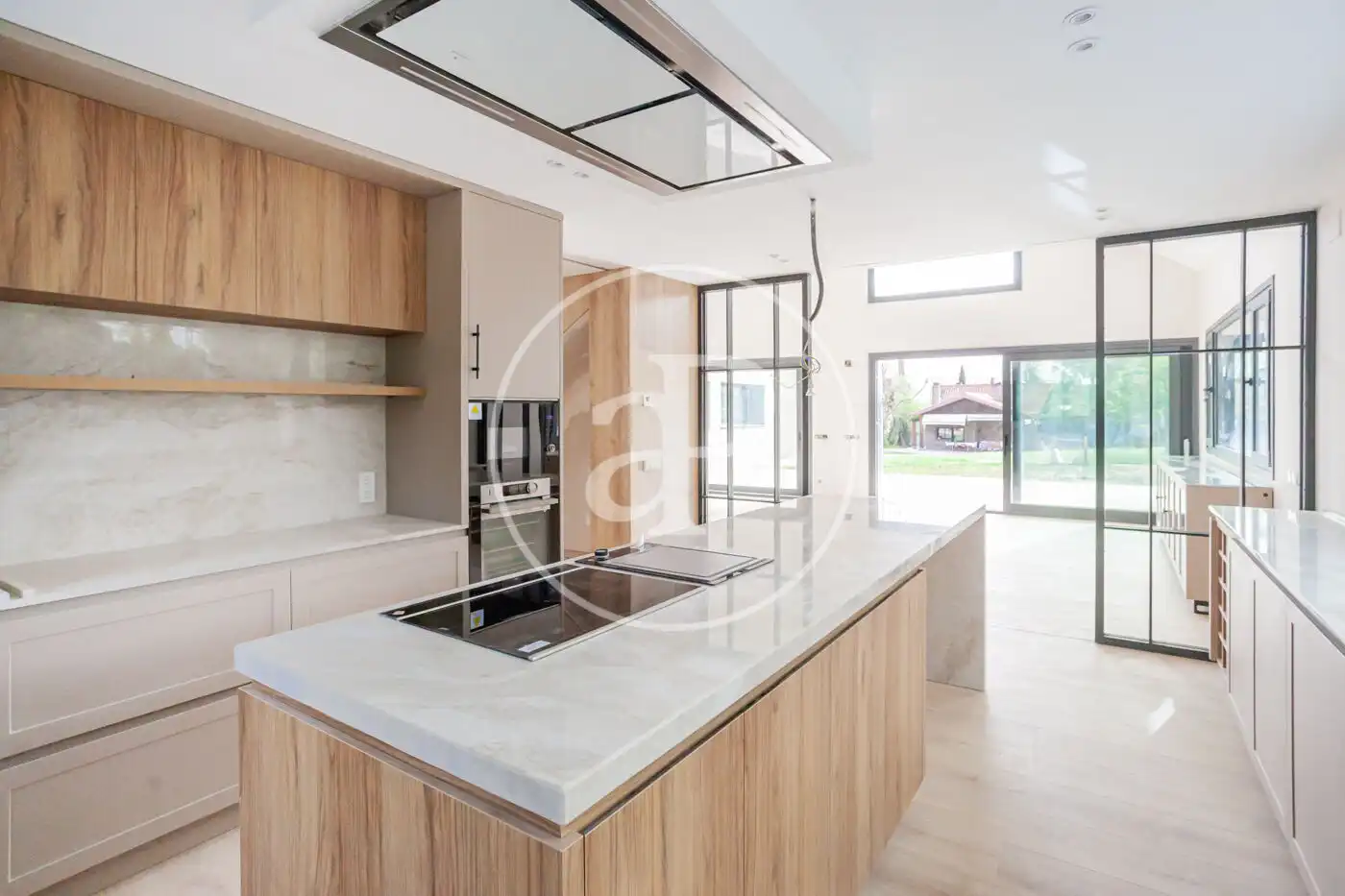 Cocina de Casa o chalet en venta en Pozuelo de Alarcón con Aire acondicionado, Calefacción y Jardín privado