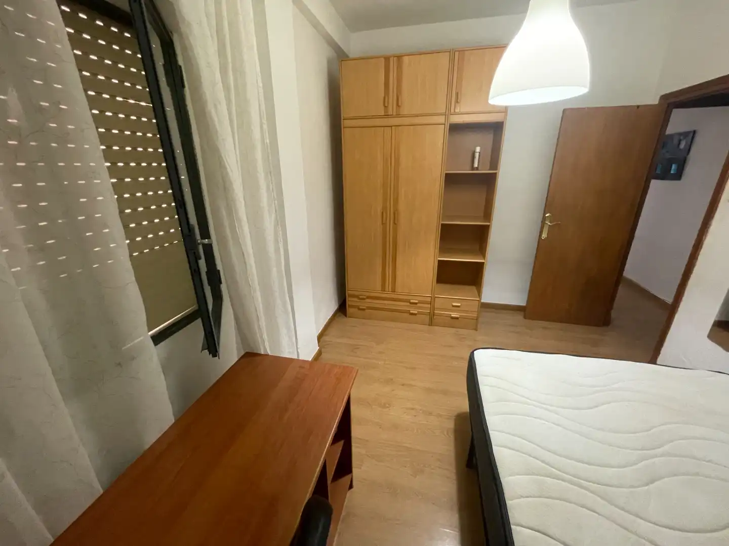 Dormitori de Pis de lloguer en Murcia amb Aire condicionat, Parquet i Moblat