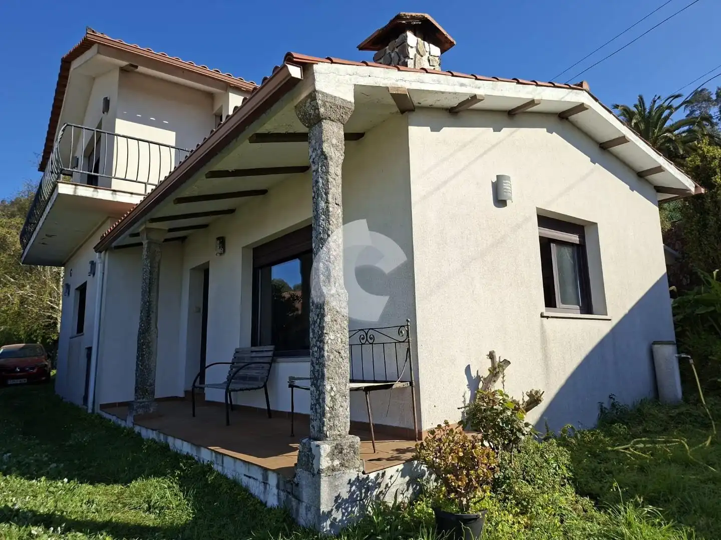 Vista exterior de Casa o chalet en venta en A Guarda   con Jardín privado