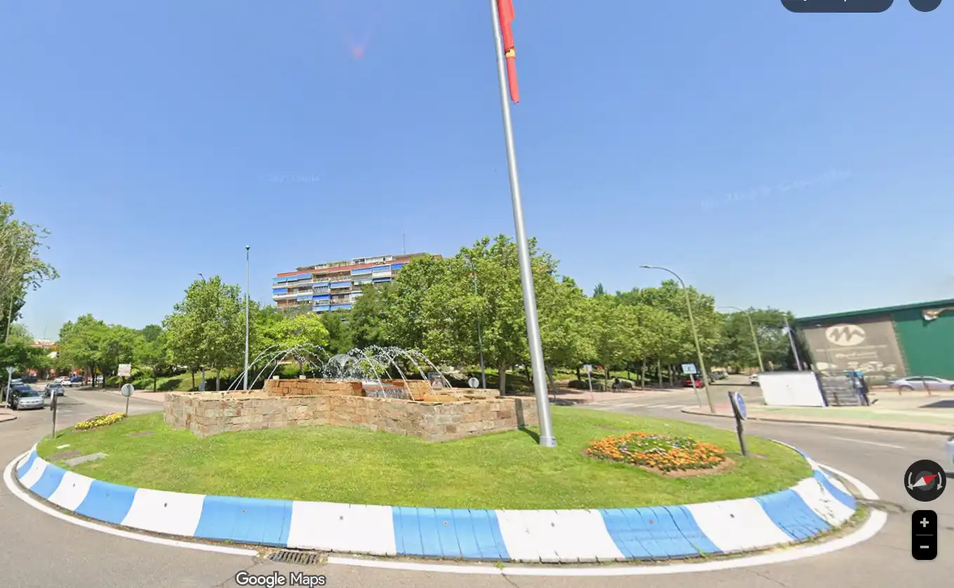 Parking of Flat for sale in Móstoles  with Air Conditioner, Heating and Private garden