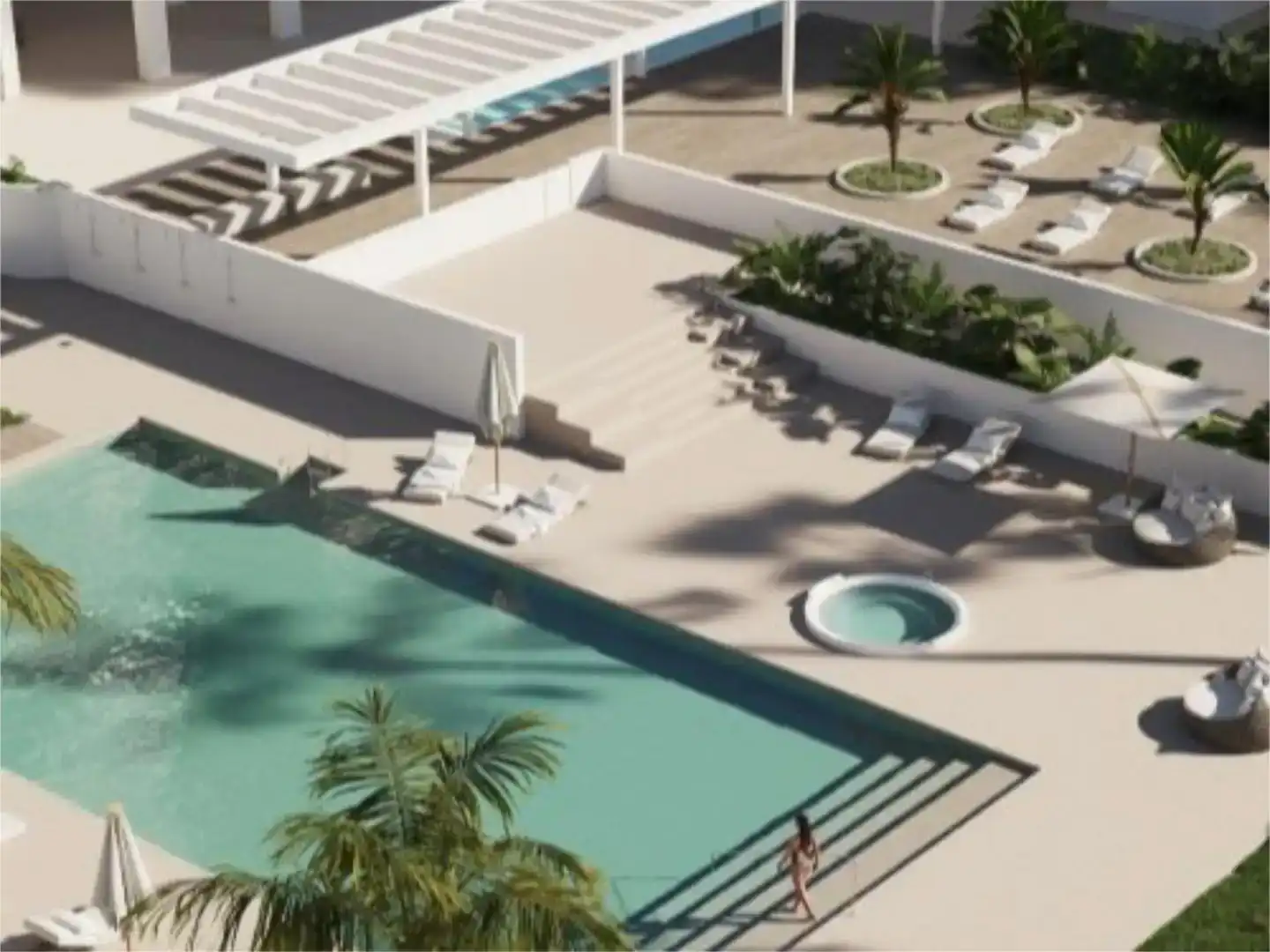 Piscina de Apartament en venda en Calpe / Calp amb Aire condicionat i Piscina