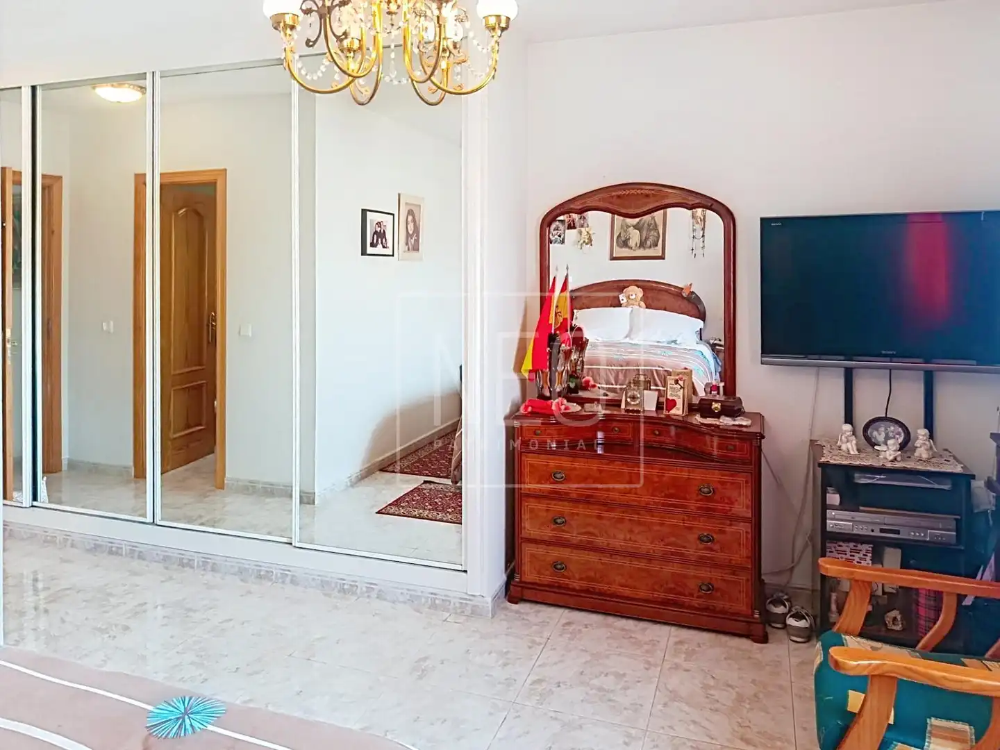 Dormitori de Casa o xalet en venda en Moraleja de Enmedio amb Calefacció, Jardí privat i Terrassa
