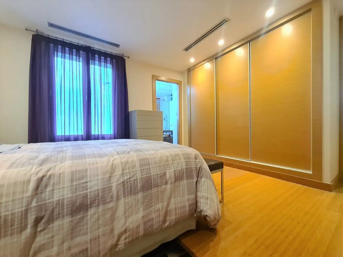 Bedroom of Flat for rent in Elche / Elx  with Air Conditioner, Heating and Parquet flooring