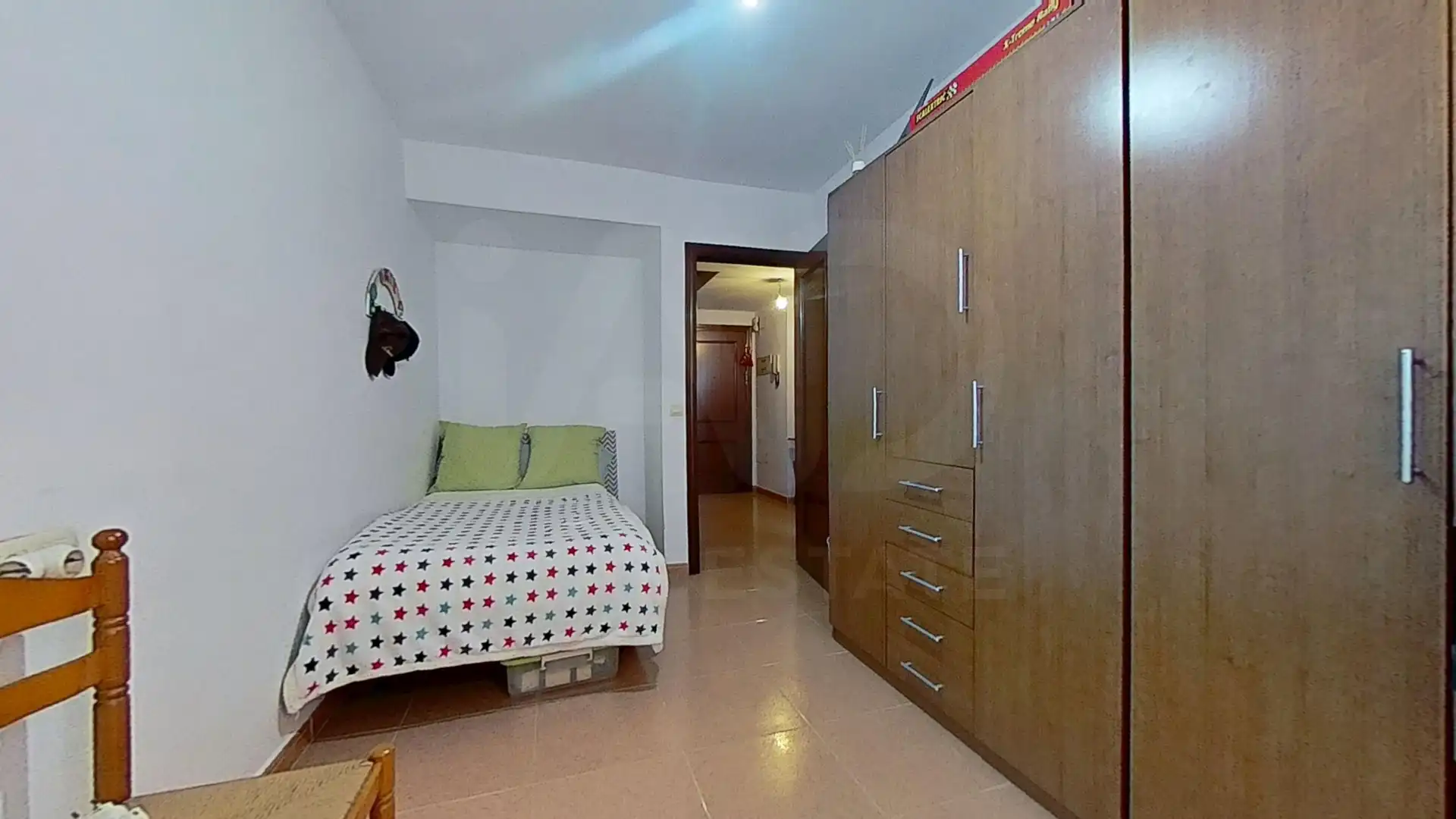 Schlafzimmer von Maisonette zum Verkauf in Castellón de la Plana / Castelló de la Plana mit Klimaanlage, Heizung und Terrasse