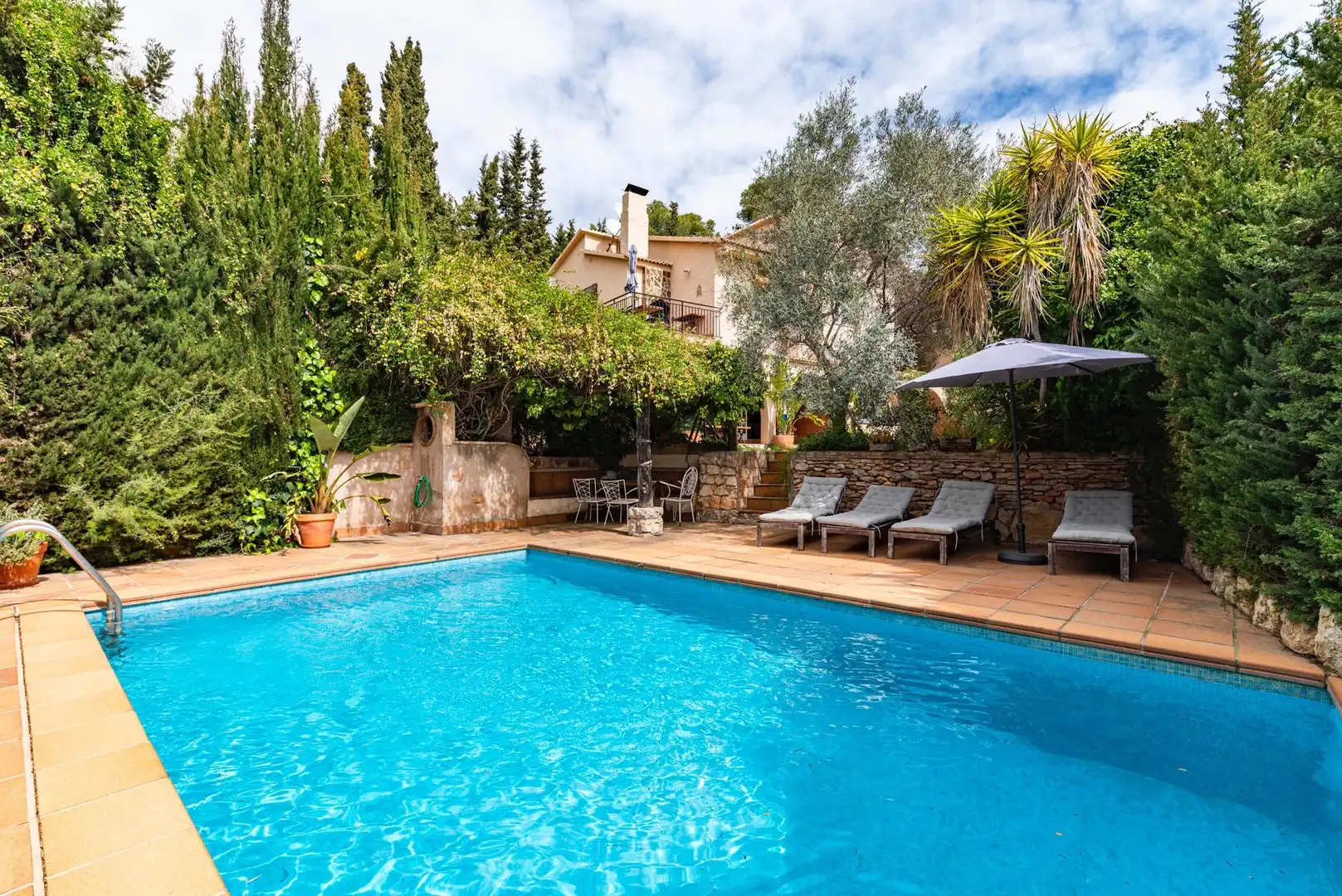 Swimming pool of Houses for sale in Sant Pere de Ribes  with Private garden, Terrace and Storage room