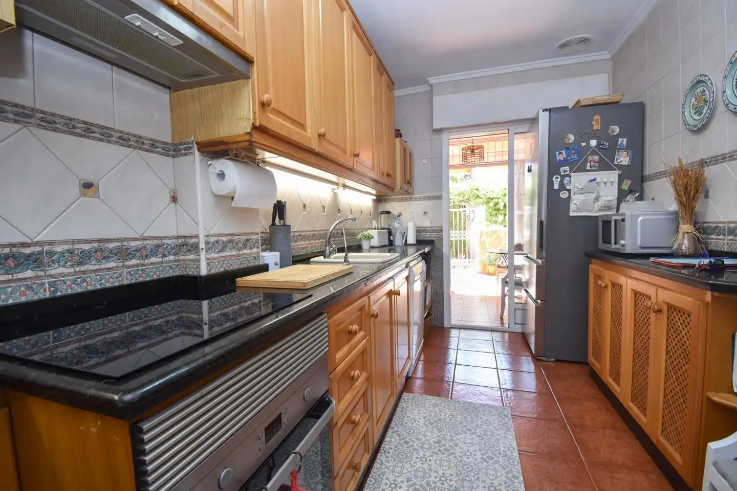 Cocina de Casa o chalet en venta en Santa Pola con Aire acondicionado, Jardín privado y Piscina