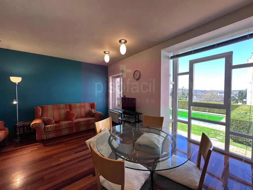 Sala de estar de Apartamento en venta en Lugo Capital