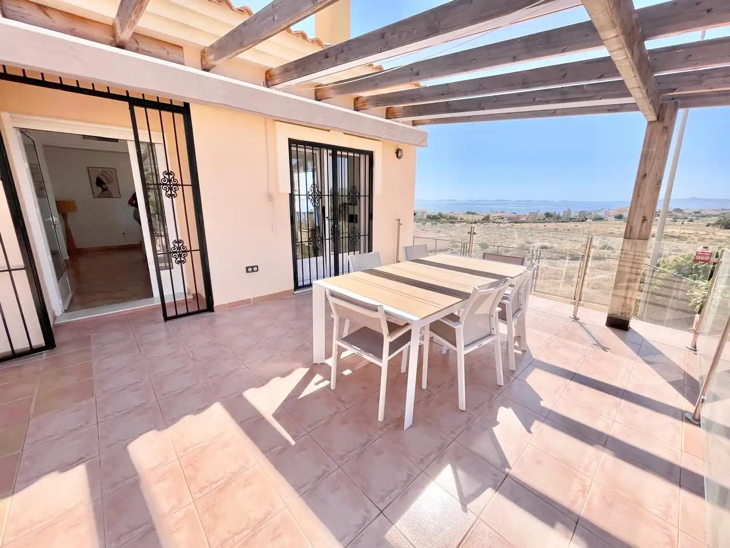 Terraza de Casa o chalet de alquiler en Cartagena con Aire acondicionado, Terraza y Amueblado