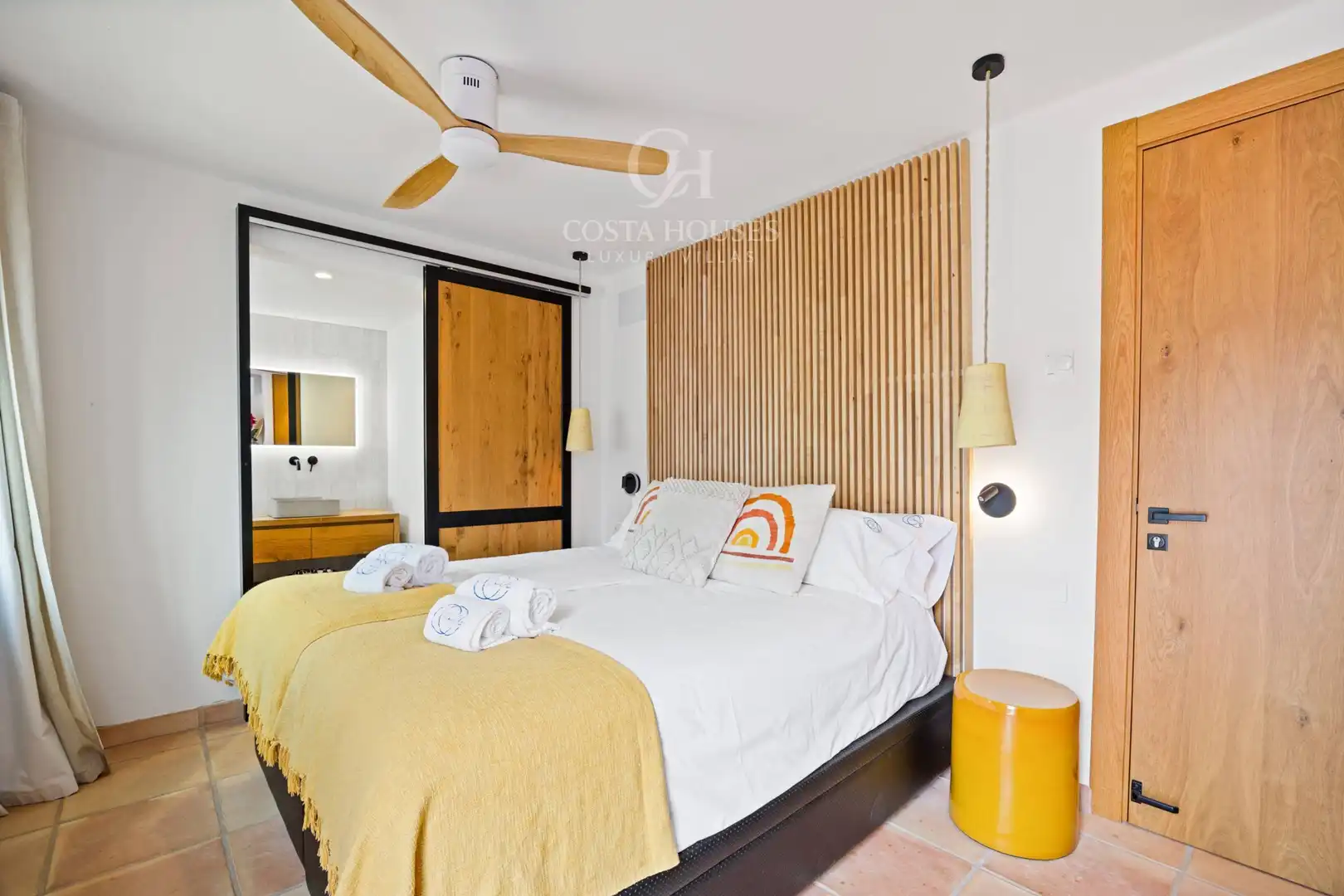 Bedroom of Houses for sale in Jávea / Xàbia  with Air Conditioner, Heating and Private garden
