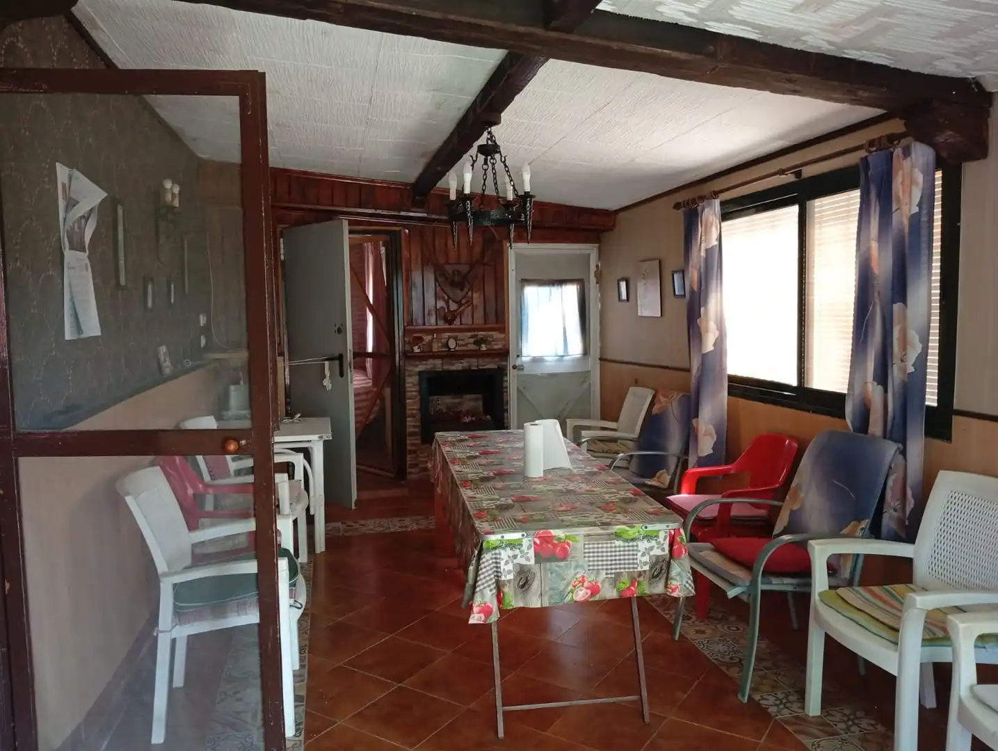Comedor de Finca rústica de alquiler en Medina Sidonia con Jardín privado, Terraza y Amueblado