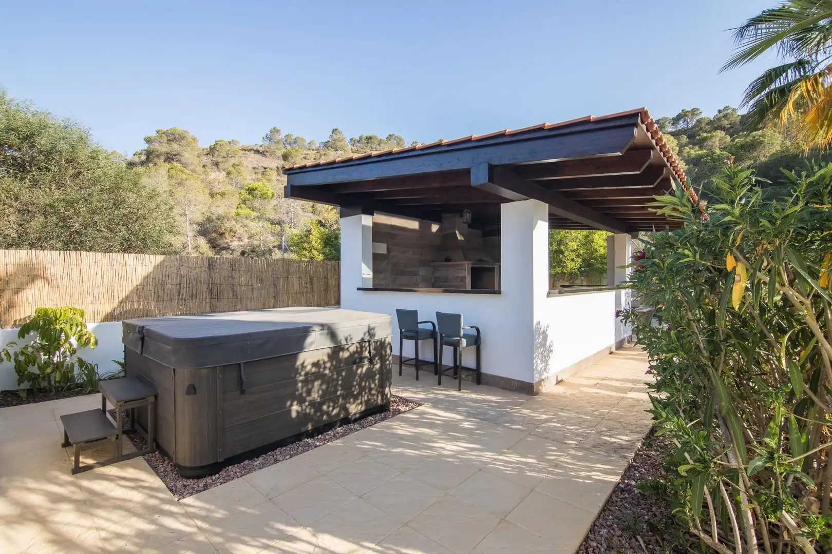 Terrassa de Casa o xalet en venda en Aspe amb Aire condicionat, Calefacció i Jardí privat