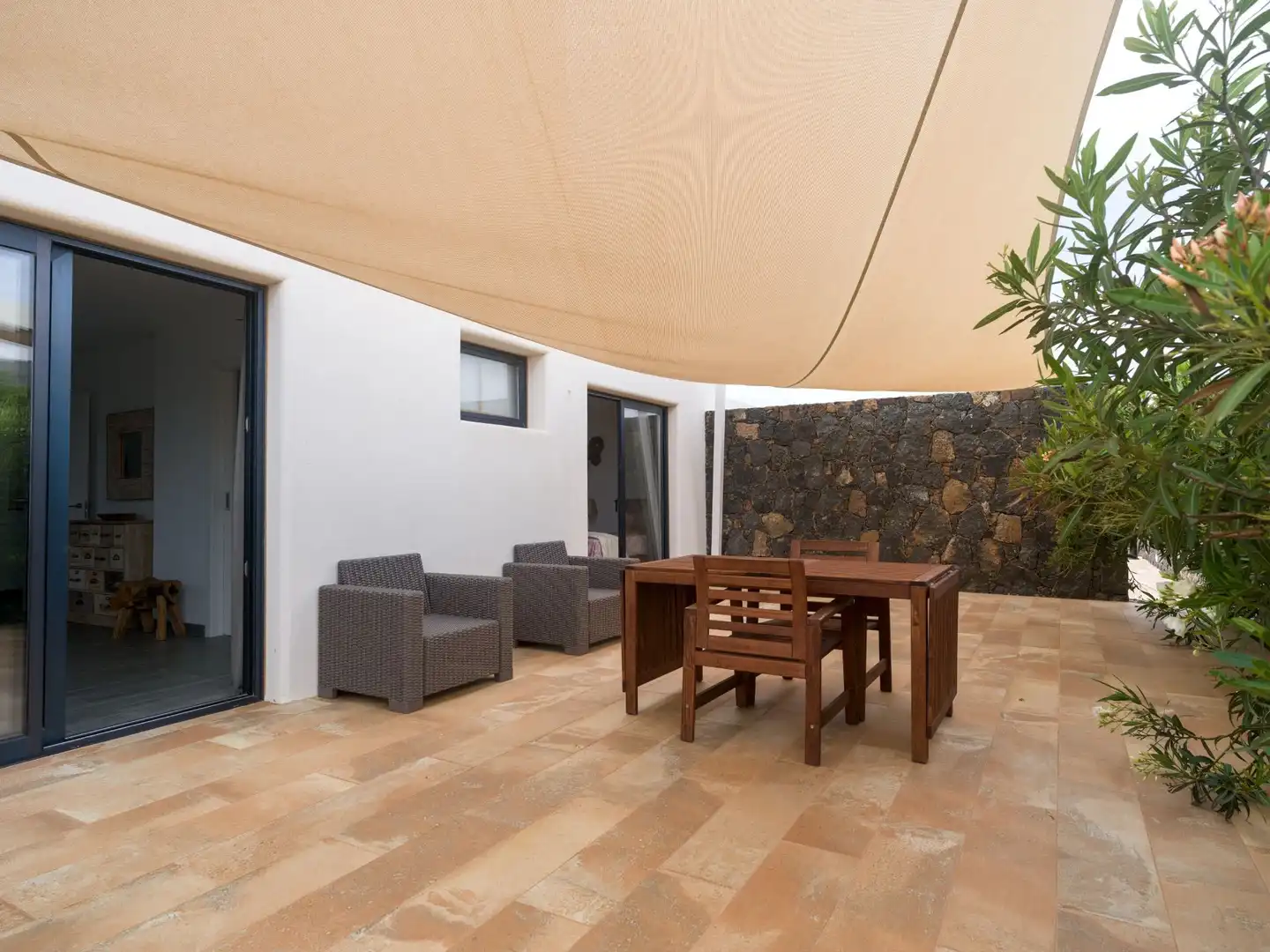 Terraza de Casa o chalet en venta en La Oliva con Jardín privado, Terraza y Trastero