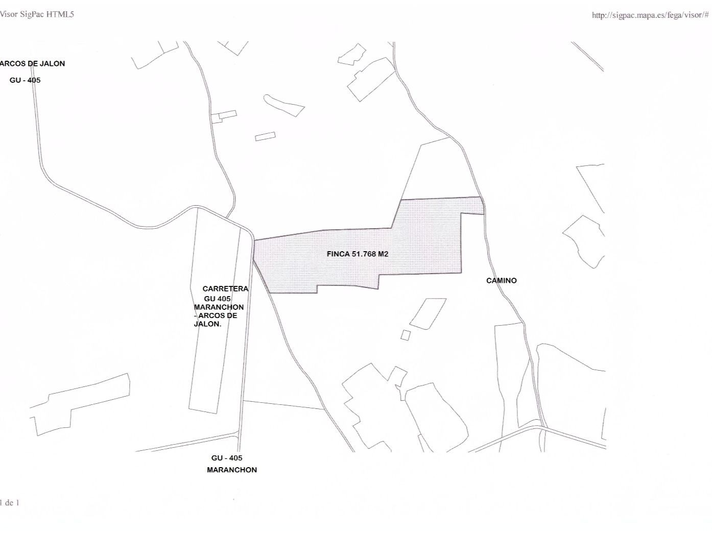 Terreno en venta en Maranchón