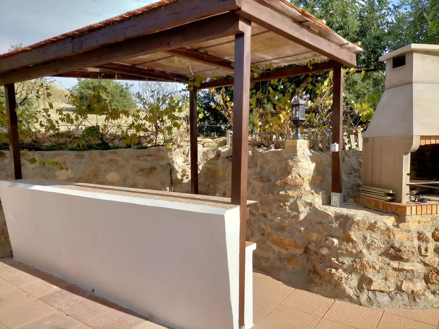Terrace of Country homes for rent in Taberno  with Heating, Private garden and Terrace
