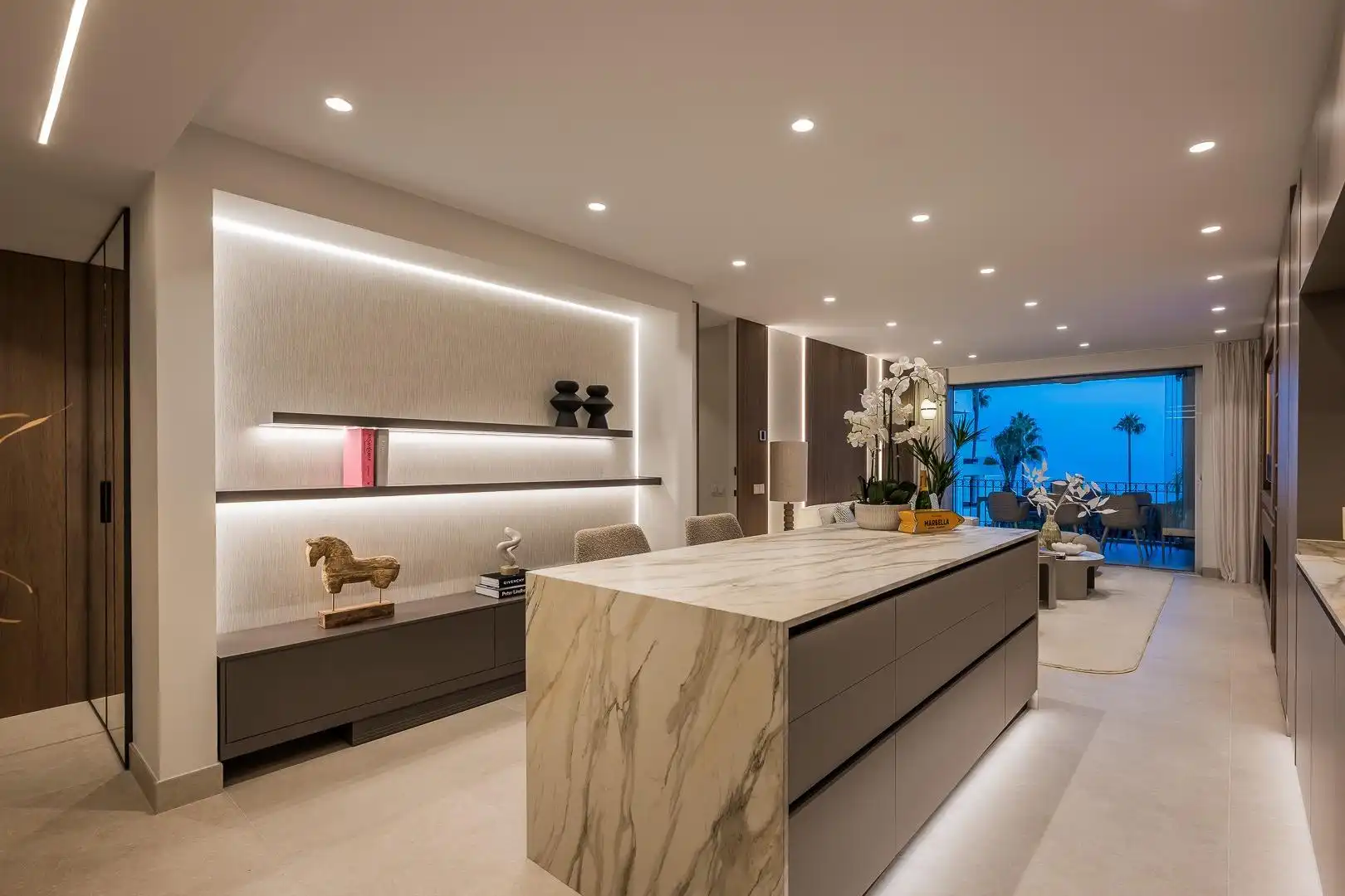 Kitchen of Apartments for sale in Estepona  with Air Conditioner, Terrace and Storage room