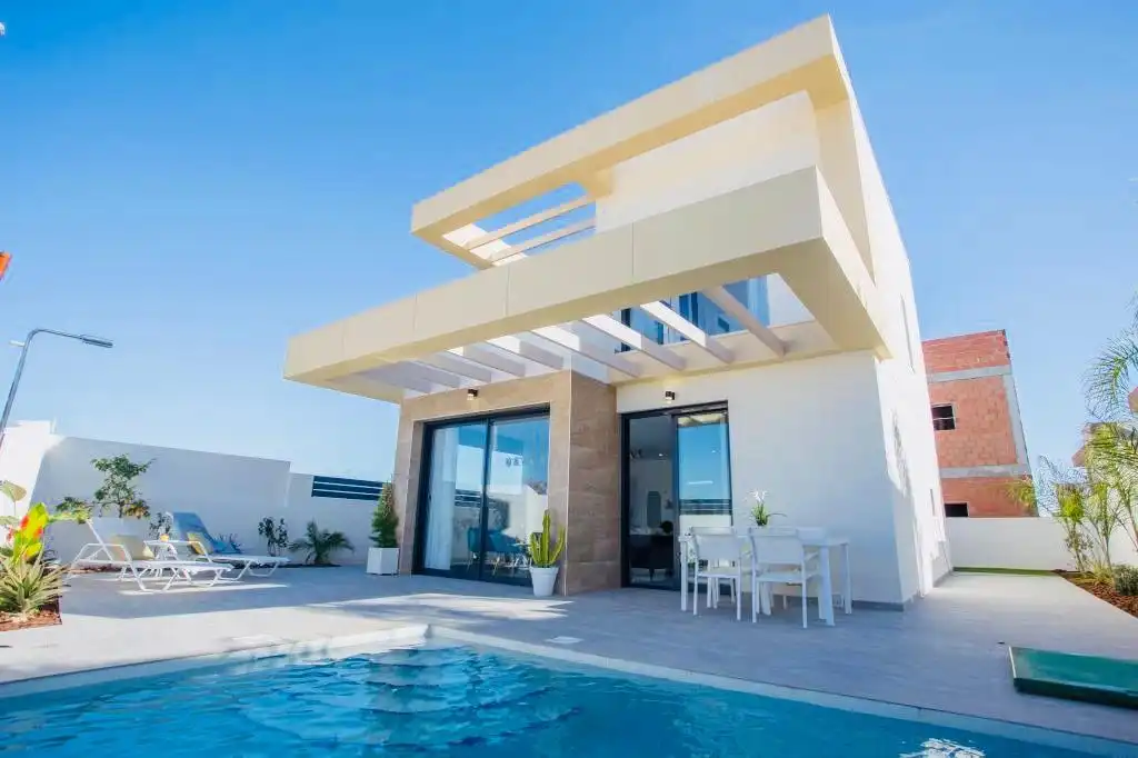 Piscina de Casa o xalet en venda en Los Montesinos amb Jardí privat, Terrassa i Piscina