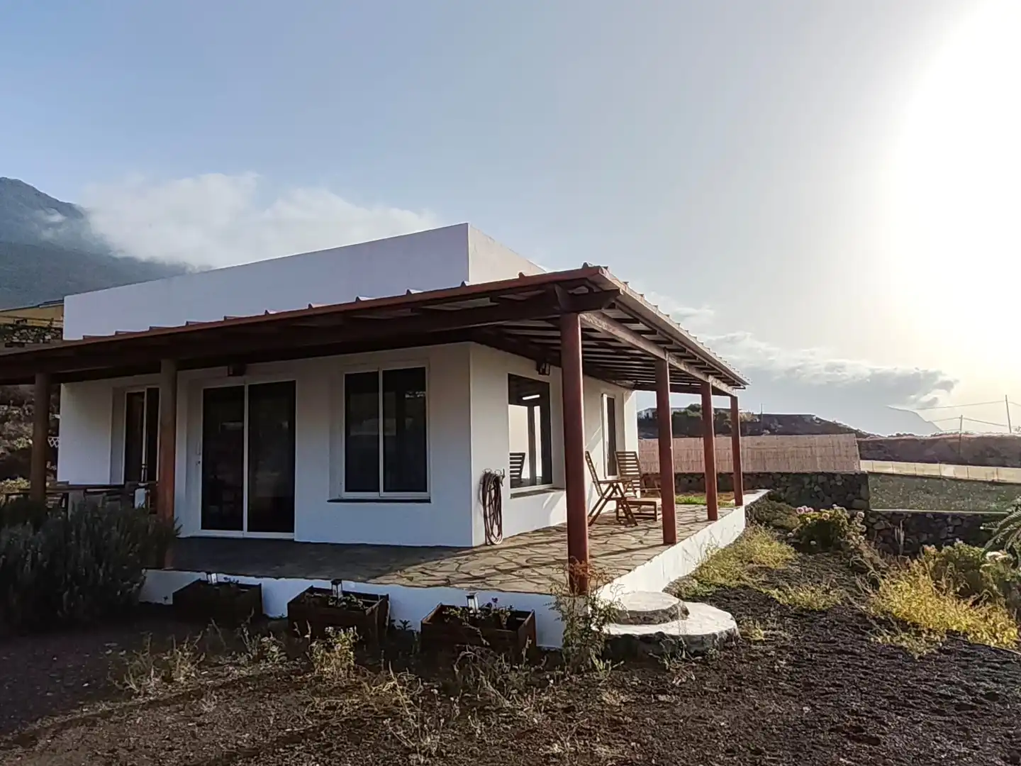 Vista exterior de Finca rústica en venta en Frontera con Terraza, Amueblado y Horno