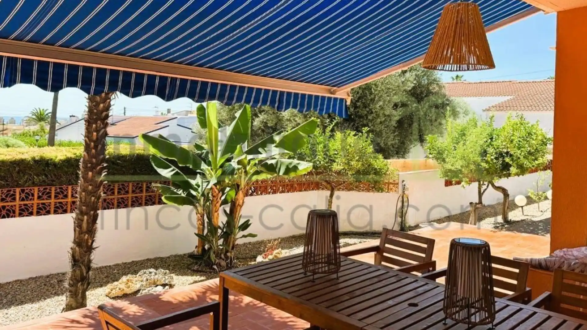Terraza de Casa o chalet en venta en Peñíscola / Peníscola con Aire acondicionado, Jardín privado y Terraza
